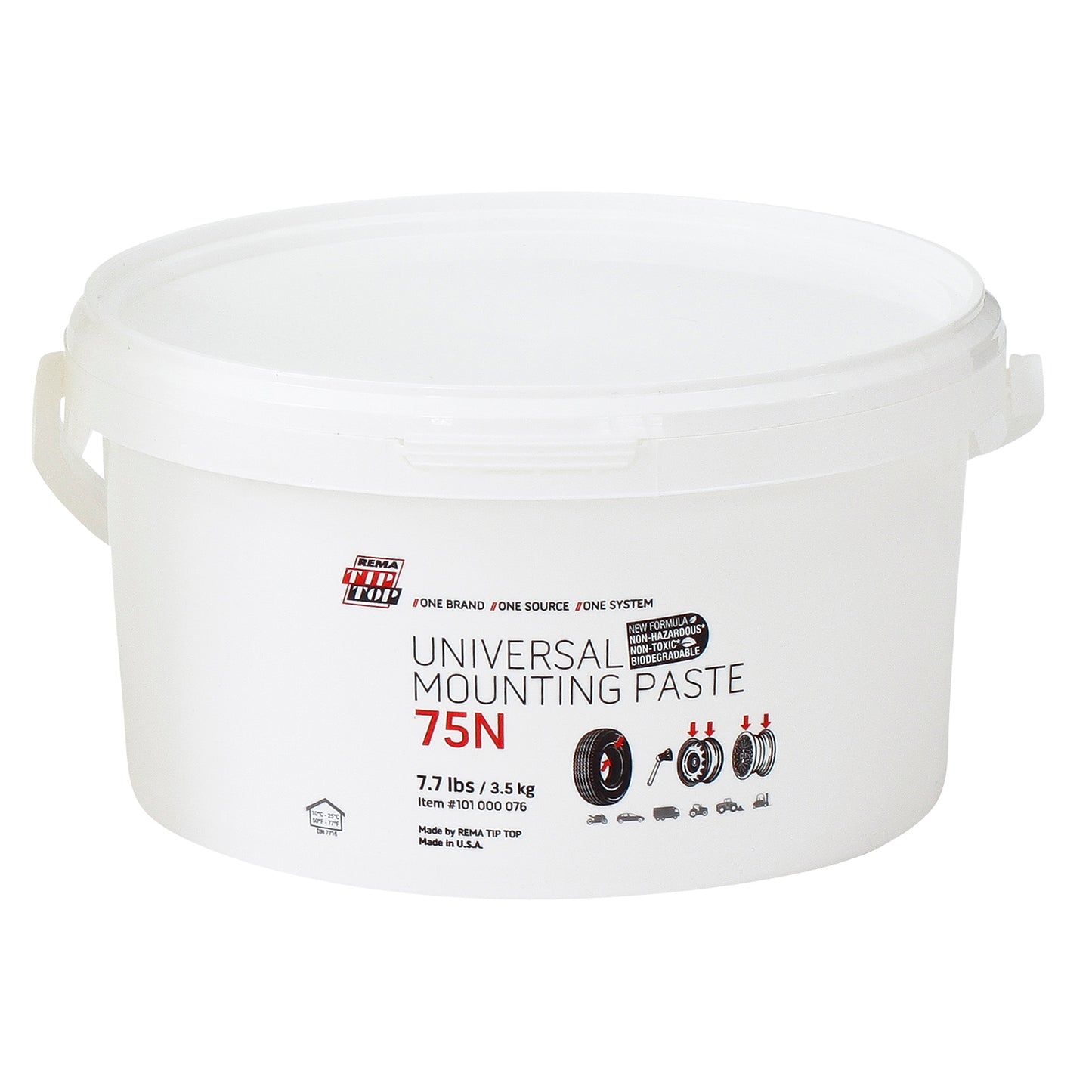 75N Universal Mounting Paste, Lo-Profile - 7.7lbs