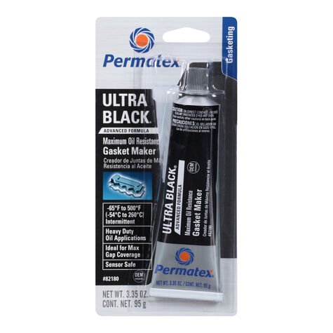 82180 Permatex Ultra Black Gasket Maker  3.35oz (1ct)