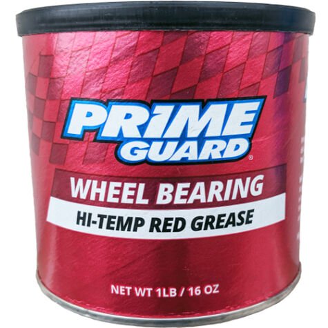 GTH16 Super S HI-Temp Red Wheel Bearing Grease Tub - 1lb