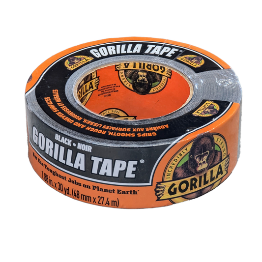 Gorilla Black Duct Tape (30yds)