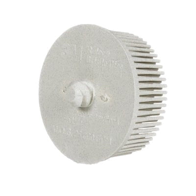 3M 2" Fine Bristle Disc White - 0.62 In Arbor, P120 Grit