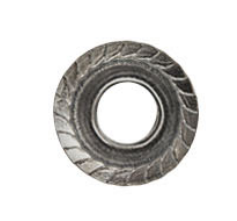 12-1.25 Serrated Flange Nut (10ct)