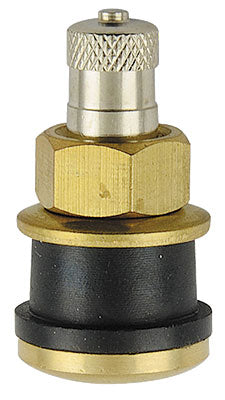 TR-575 Clamp-In Brass Truck Valve, 1-1/8" (Bag of 10)